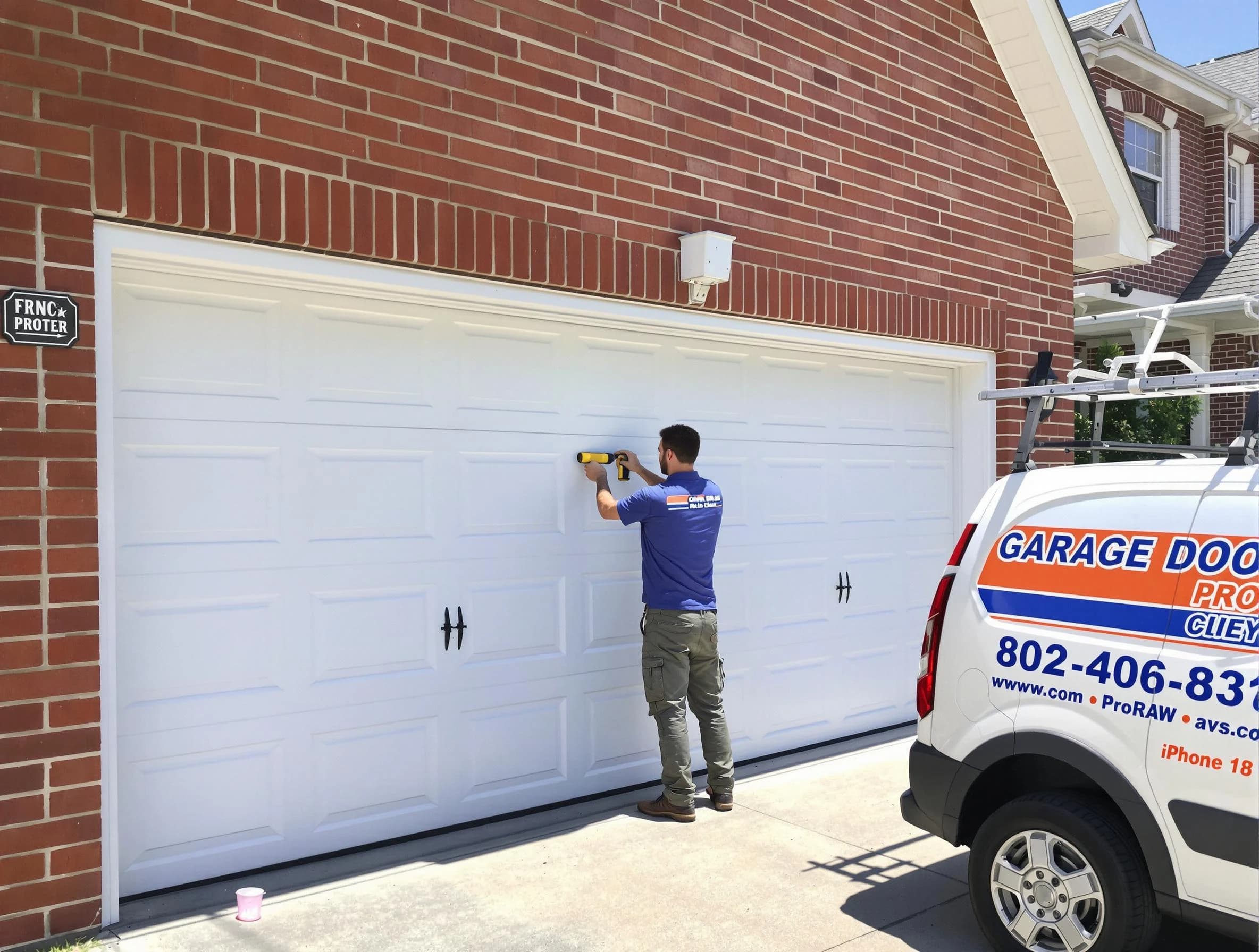 Local garage door repair service by Blackstone Garage Door Repair in Blackstone